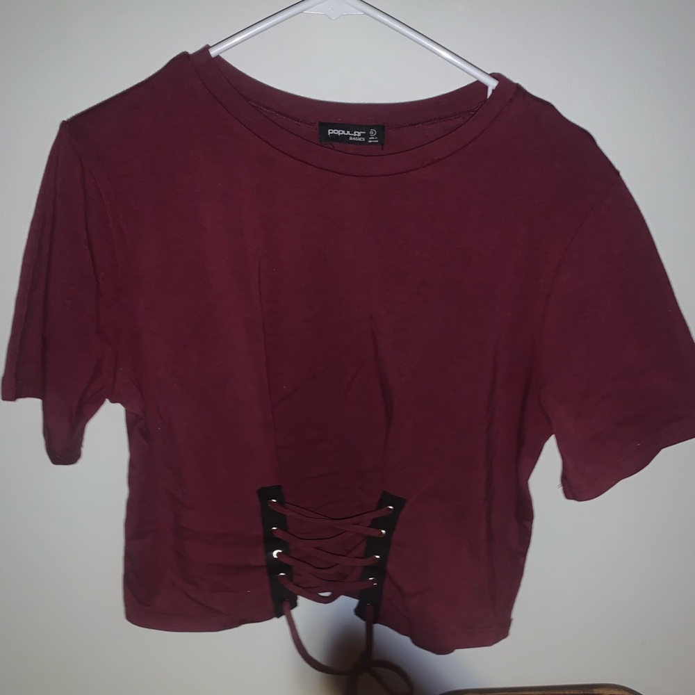 Fashion nova crop top casual